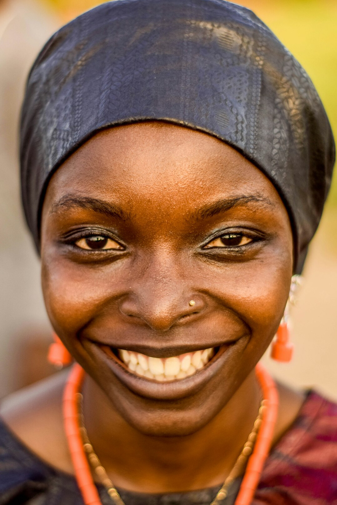 Portrait of a young businesswoman with a friendly smile