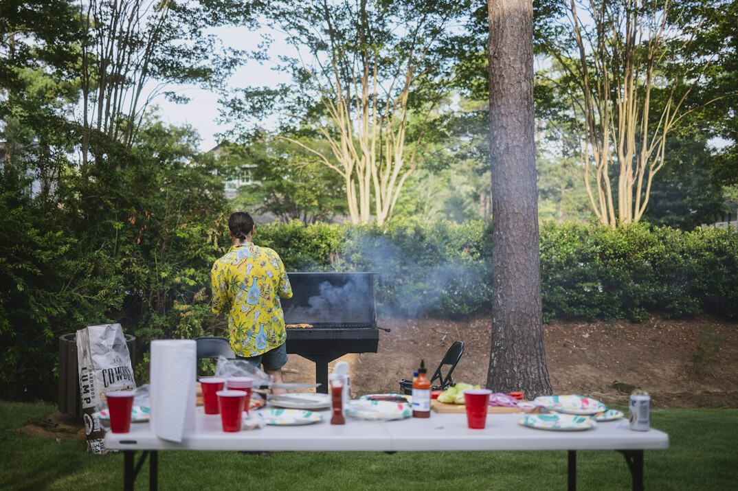 family and friends gathering